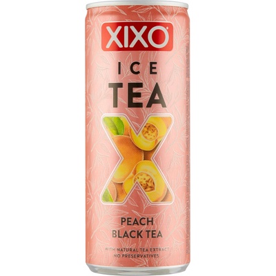 Xixo Ľadový čajový nápoj s broskyňovou šťavou 250 ml