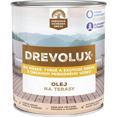 Drevolux olej na terasy 0,75 l palisander