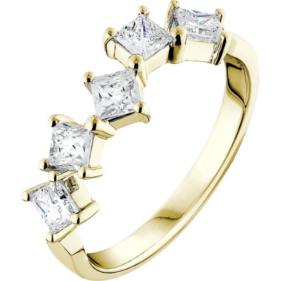 Tiami Prsten ze žlutého zlata s diamanty Stellar Line RST5Y2401