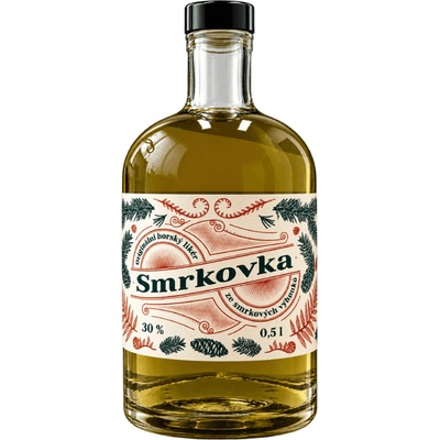 Apicor Apicor Smrkovka likér 30% 0,5 l (holá láhev)