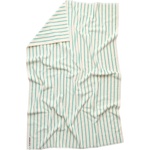 Bongusta Плажна кърпа Bongusta Naram Bath Sheet Beach towel - Pure White & Grass - размер 150 x 100 cm (581-0366-0811)