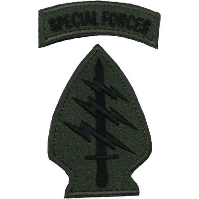 Nášivka Special Forces Zelená