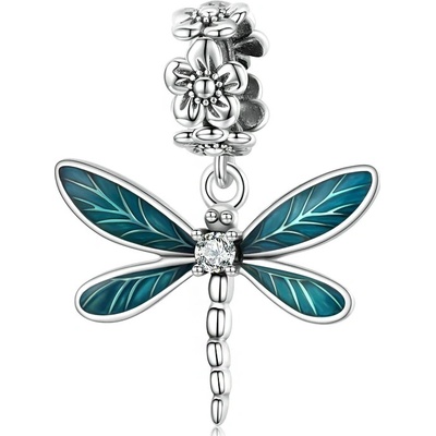 P&J Jewellery Stříbrný visací přívěsek Okouzlující vážka SB104