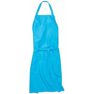 Workwear Verona 90 Dlouhá zástěra s laclem 00131-01 Turquoise