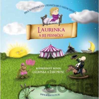 Detske pesnicky edicia Modry Slon: LAURINKA A JEJ PESNICKY CD