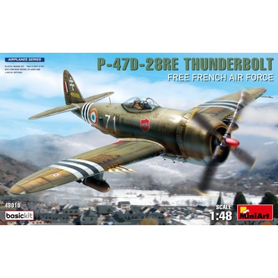 MiniArt Republic P-47D-28RE Thunderbolt Free French AF basic kit 1:48