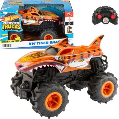Mattel Hot Wheels RC Monster Trucks Tiger Shark 1:24