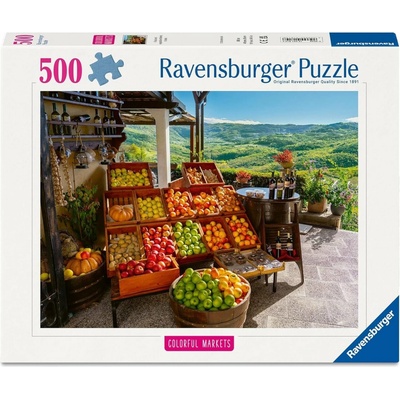 Ravensburger Barevná tržiště Ovoce a zelenina Chorvatsko 500 dielov