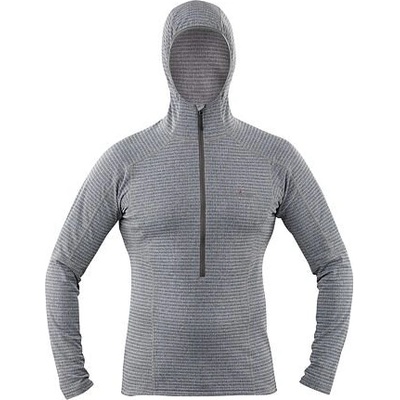Tilak Mera Hooded dark grey melange
