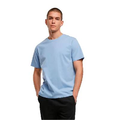 Тениска New morning studios NM038 short sleeve T-shirt - Blue (Powder Blue)