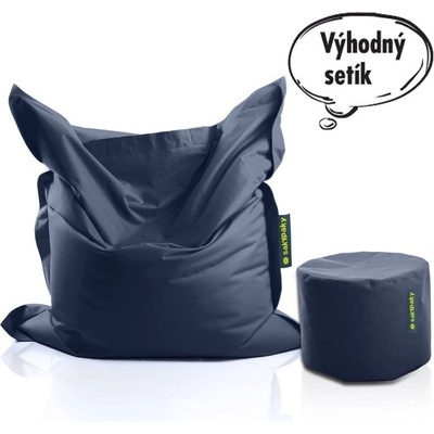 SakyPaky sedací set Kanafas s taburetem