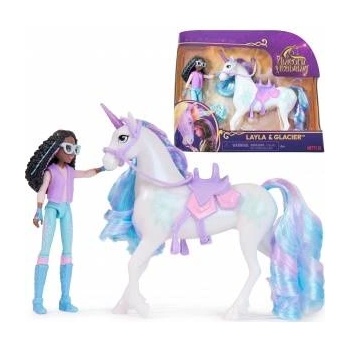 Spin Master Unicorn Academy - Layla and Unicorn Glacier Set