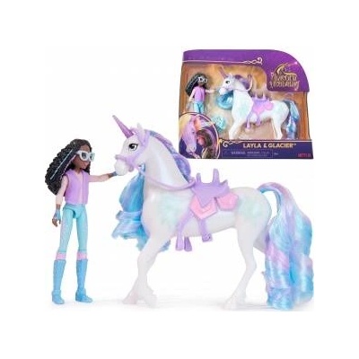 Spin Master Unicorn Academy - Layla and Unicorn Glacier Set