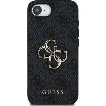 GUESS Калъф Guess - Metal Logo, iPhone 16e, сив (3666339453633)