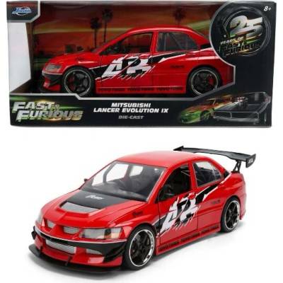 Jada Toys Fast & Furious Mitsubishi Lancer Evolution IX 2006 kovový model 1 kus 1:24