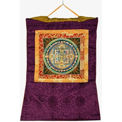 Malovaný obraz THANGKA 51x72 cm