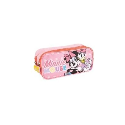 Minnie Mouse Двоен Моливник Minnie Mouse Розов 22, 5 x 8 x 10 cm