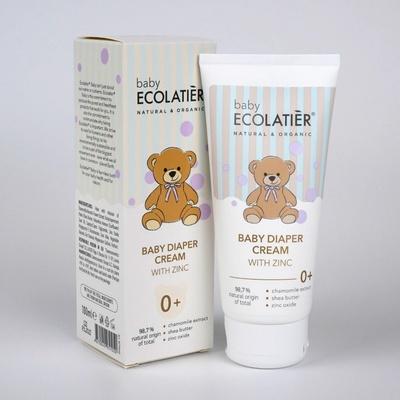 EO laboratorie Ecolatiér Baby Detský krém 0+ proti zapareninám so zinkom 100 ml