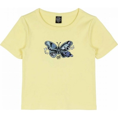 SANTA CRUZ tričko Galaxy Butterfly T-Shirt Celestial Yellow CELESTIAL YELLOW