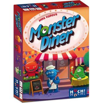 Huch & Friends Настолна игра Monster Diner - Семейна (88046-HU)