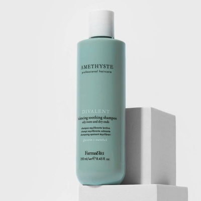 Farmavita amethyste Divalent šampon pro mastné vlasy, vyrovnávající pH 250 ml
