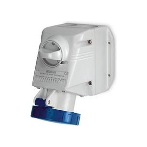 SCAME Промишлен контакт с ключ 0/I 3P+N+Е 32A IP66 серия Optima модел (518.3257TS)