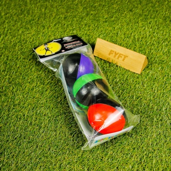 Sada 3 žonglovacích soft míčků Mr.Babache Barva: Černá