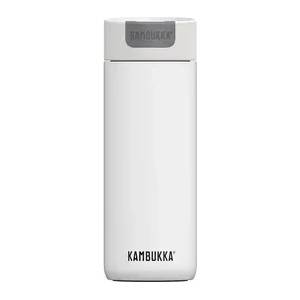 KAMBUKKA Термочаша от неръждаема стомана Kambukka Olympus с термокапак Snapclean®, 500 мл, Marshmallow White (11-02027)
