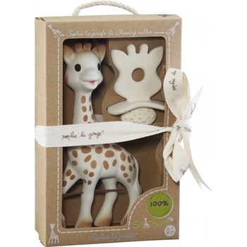 Vulli Set žirafa Sophie + hryzačka z kolekcie So´Pure