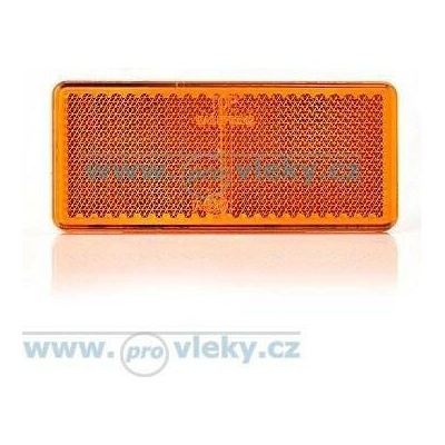 WAS Odrazka UP 96x42mm oranžová samolepící