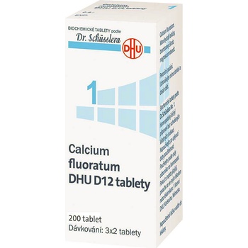 CALCIUM FLUORATUM DHU POR D6(D12) TBL NOB 200