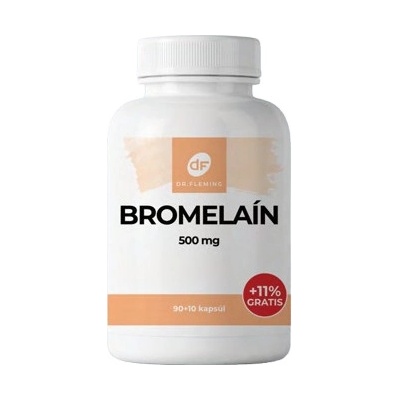 Dr.fleming Bromelaín 500mg +11% gratis 100 kapsúl