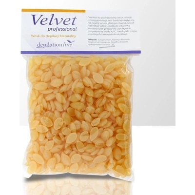 Velvet tvrdý depilační vosk Přírodní 100 g