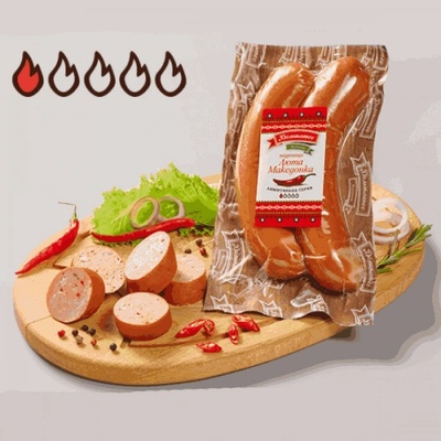 Наденица Люта Македонка Деликатес Житница 360гр