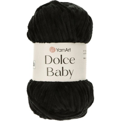 YarnArt Dolce Baby 742 čierna