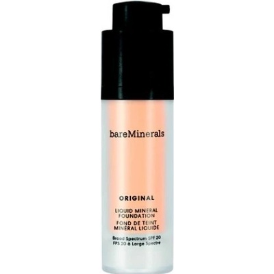 BareMinerals Original Liquid Mineral Foundation SPF20 tekutý make-up 09 Light Beige 30 ml