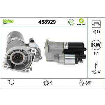 Startér VALEO 458929