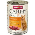 Animonda Cat Carny Adult вкус: говеждо и пилешко 400 г