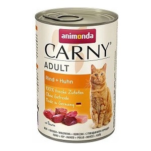 Animonda Cat Carny Adult вкус: говеждо и пилешко 400 г