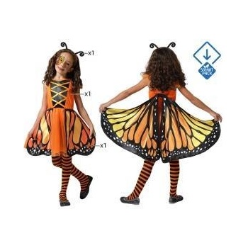 BigBuy Carnival Костюм Пеперуди момиче Размер 3-4 години
