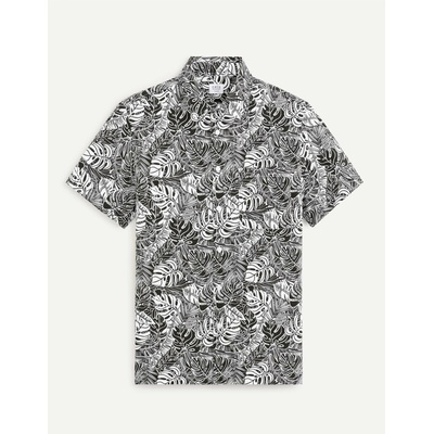 Celio Бяло-черна мъжка риза с шарки Celio Daprinti Celio | Cheren | МЪЖЕ | S