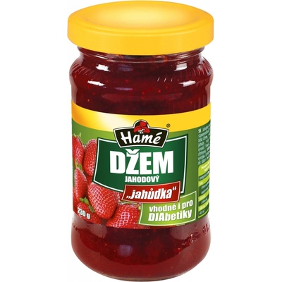 Hamé Džem jahodový se sníženým obsahem cukru 230 g