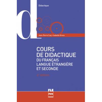 Cours de didactique du français langue étrangère et seconde