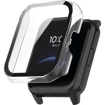 VSETKONAMOBIL Plastový kryt s ochrannou fóliou pre Realme Watch 2 priehľadný 37758