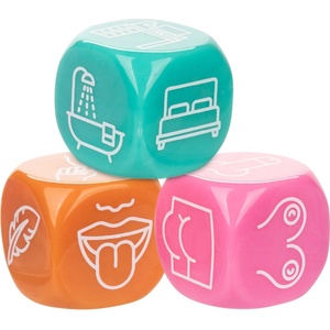 California Exotic CalExotics Naughty Bits Roll With It Icon-Based Sex Dice Game
