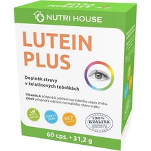 NutriHouse LUTEIN Plus 60 kapslí