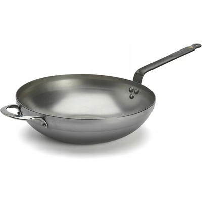 Wok de Buyer Mineral B D-5617-32 32 cm uhlíková oceľ francúzsky