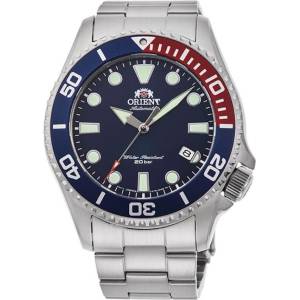 Orient RA-AC0K03L Diver Style Мъжки часовник - Спортен, Автоматичен, 20 ATM, Син циферблат, Въртящ се безел, Сапфир Часовници