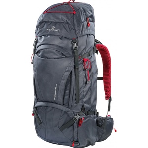 Ferrino Пътна раница Ferrino Backpack Overland 65+10 Travel backpack - Grey / Red - размер One Size (502-4135-0111)