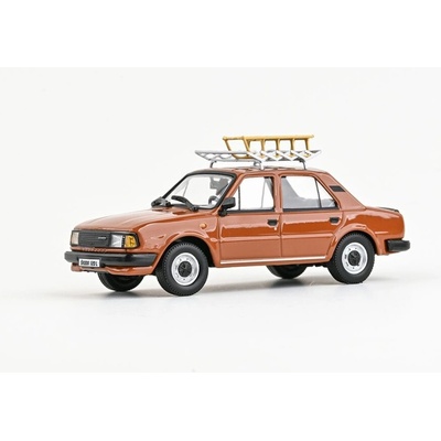 ABREX Škoda 120L 1984 hnědá 143AU-702YQ 1:43